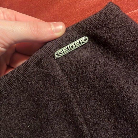 Burgundy Geiger Long Skirt - Picture 2 of 7